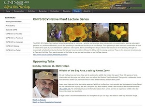 Bay Area wildlife presentation at CNPS